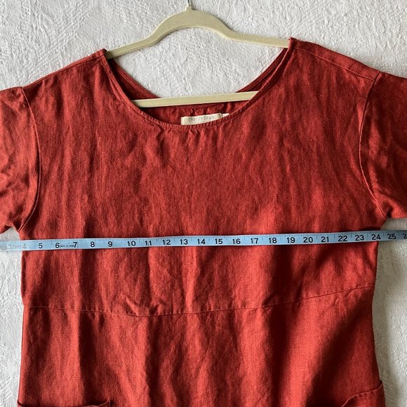 Christy Dawn Seaton Dress - Rust L - Picture 5 of 16